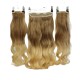 Ankara Postiş Fiber Sentetik 3'lü Set Yarımay Çıtçıt Açık Karamel Dore Sarı Ombre