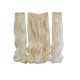 Ankara Postiş Fiber Sentetik 3'lü Set Yarımay Çıtçıt Platin