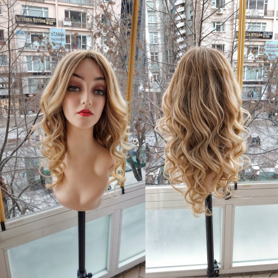 Tül Peruklar İpek Taban Peruklar Doğal Gerçek Peruklar