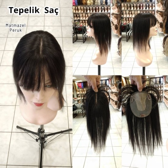 Doğal Tül Tepelik İpek Taban Ankara Kızılay Matmazel Peruk