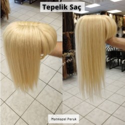 Tül Tepelik Saç İpek Taban Ankara Peruk